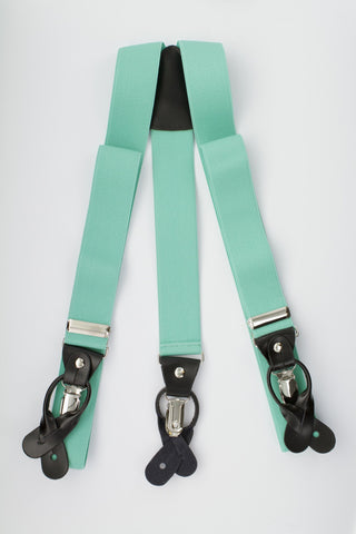 Button and Clip Suspenders (18 colors available)