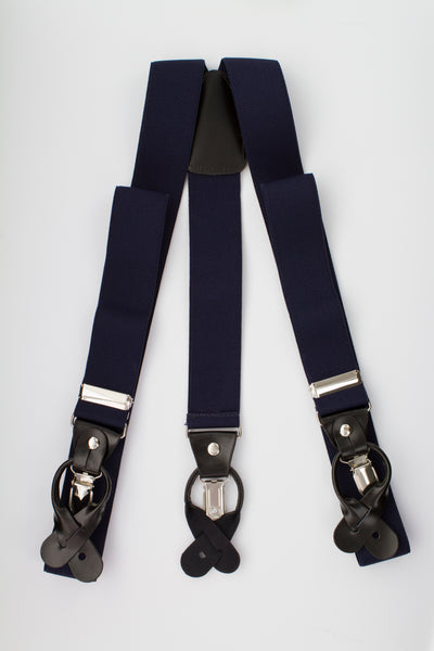 Button and Clip Suspenders (18 colors available)
