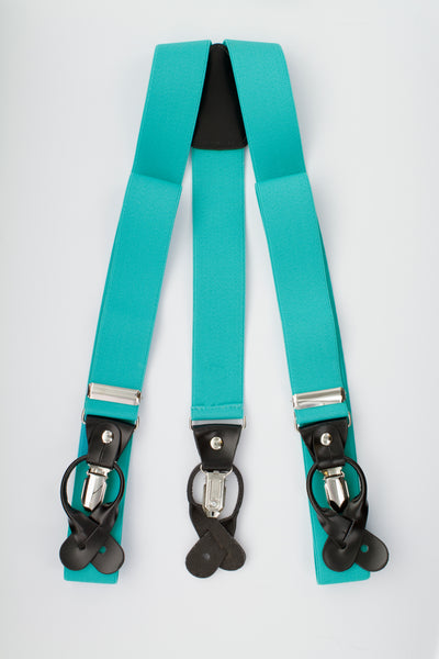 Button and Clip Suspenders (18 colors available)