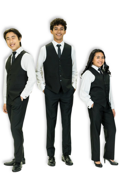 Black Suit Separates Vest (Vest Only)