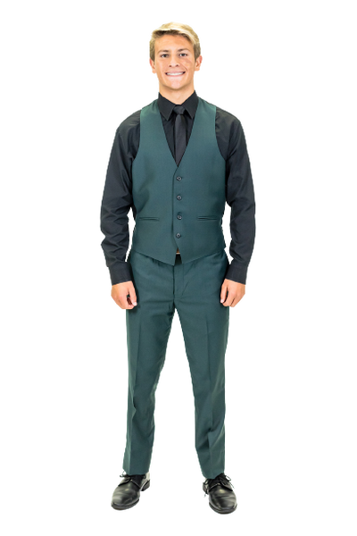 Dark Green Suit Separates Pants (Pants Only)