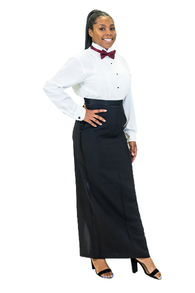 Tuxedo Skirt- Polyester