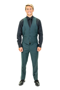 Dark Green Suit Separates Pants (Pants Only)