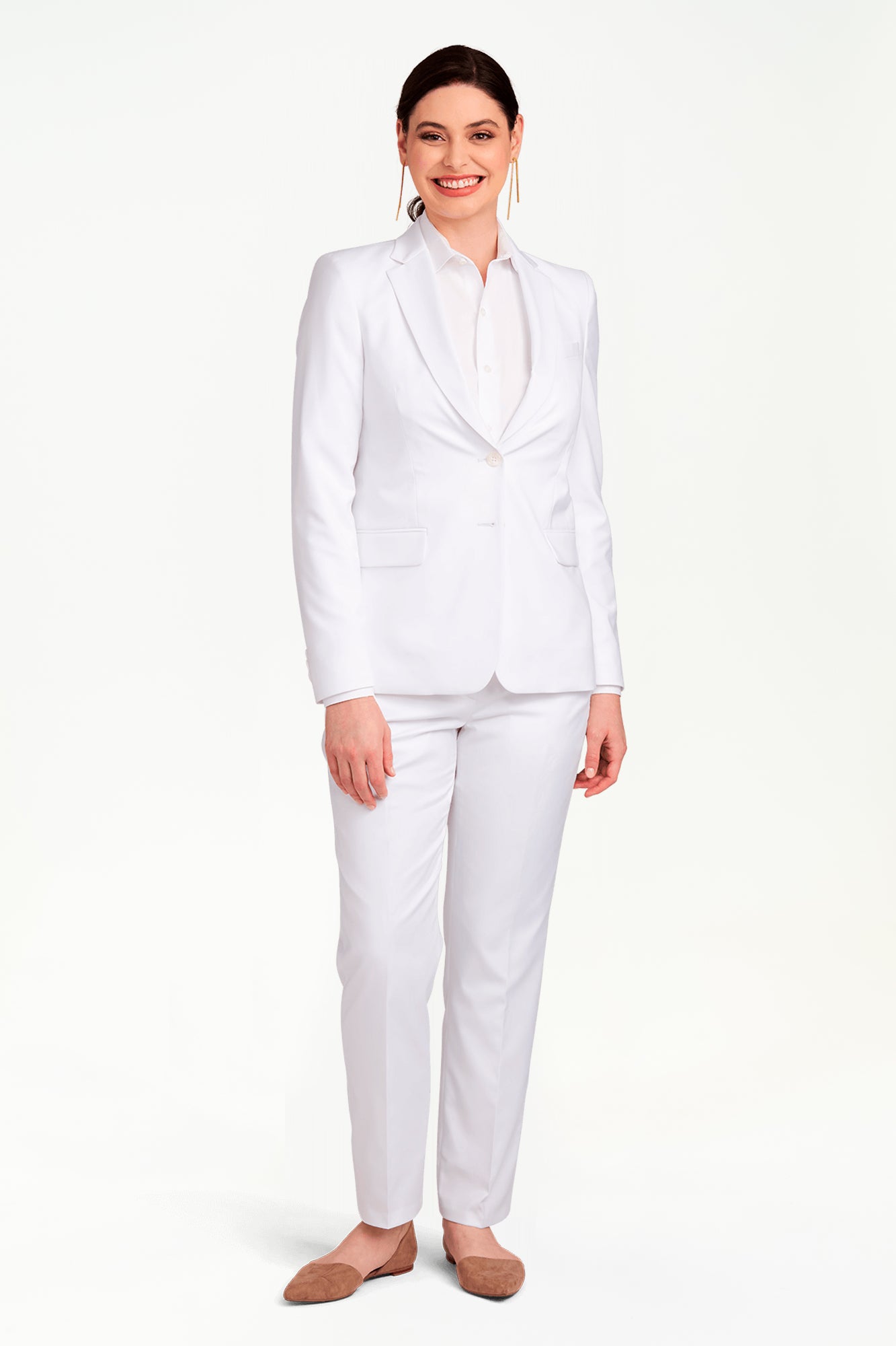 Women's Pearl White Suit Separates Coat (Coat Only) Women's Pearl White Suit Separates Coat (Coat Only)