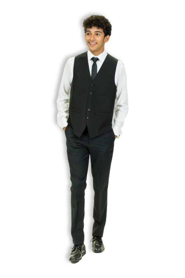 Black Suit Separates Vest (Vest Only)  Friar Tux Uniforms