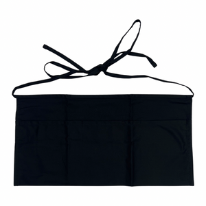 Black 3 Pocket Waist Apron