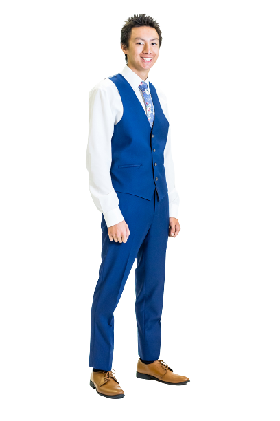 Cobalt Blue Suit Separates Vest (Vest Only)