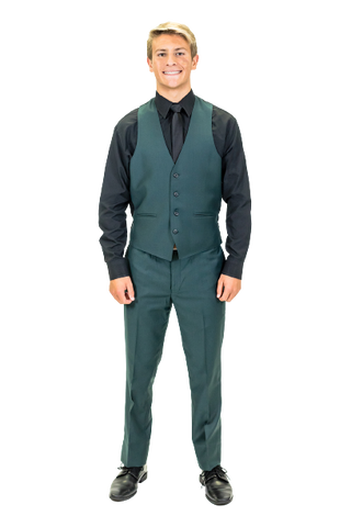 Dark Green Suit Separates Pants (Pants Only)