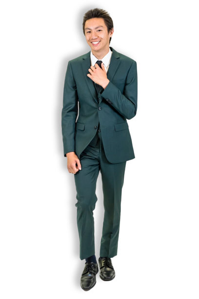 Dark Green Suit Separates Coat (Coat Only)