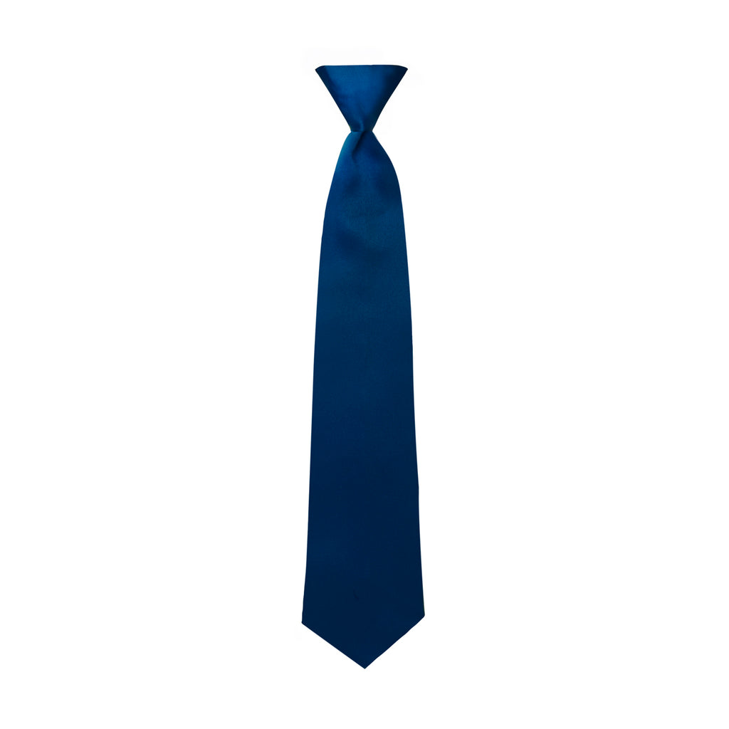 dress ties Solid Pre-Tied Long Tie (28 colors available) – Friar Tux Uniforms