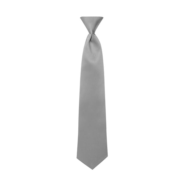 Solid Pre-Tied Long Tie (28 colors available)